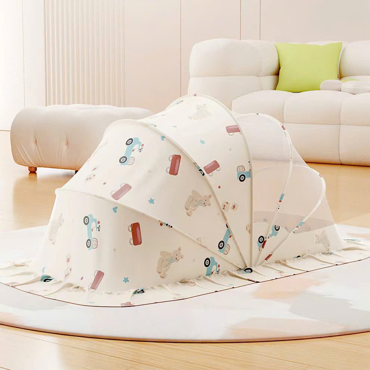 Màn chụp bé trai hình in ngộ nghĩnh AC22 (Mẫu ngẫu nhiên) - hình 10