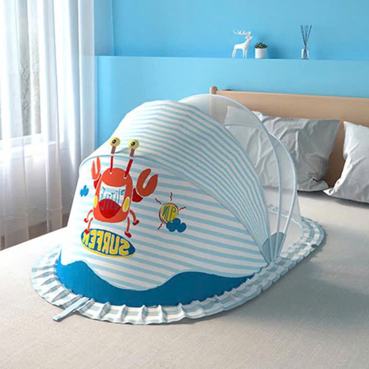 Màn chụp bé trai hình in ngộ nghĩnh AC22 (Mẫu ngẫu nhiên) - hình 6
