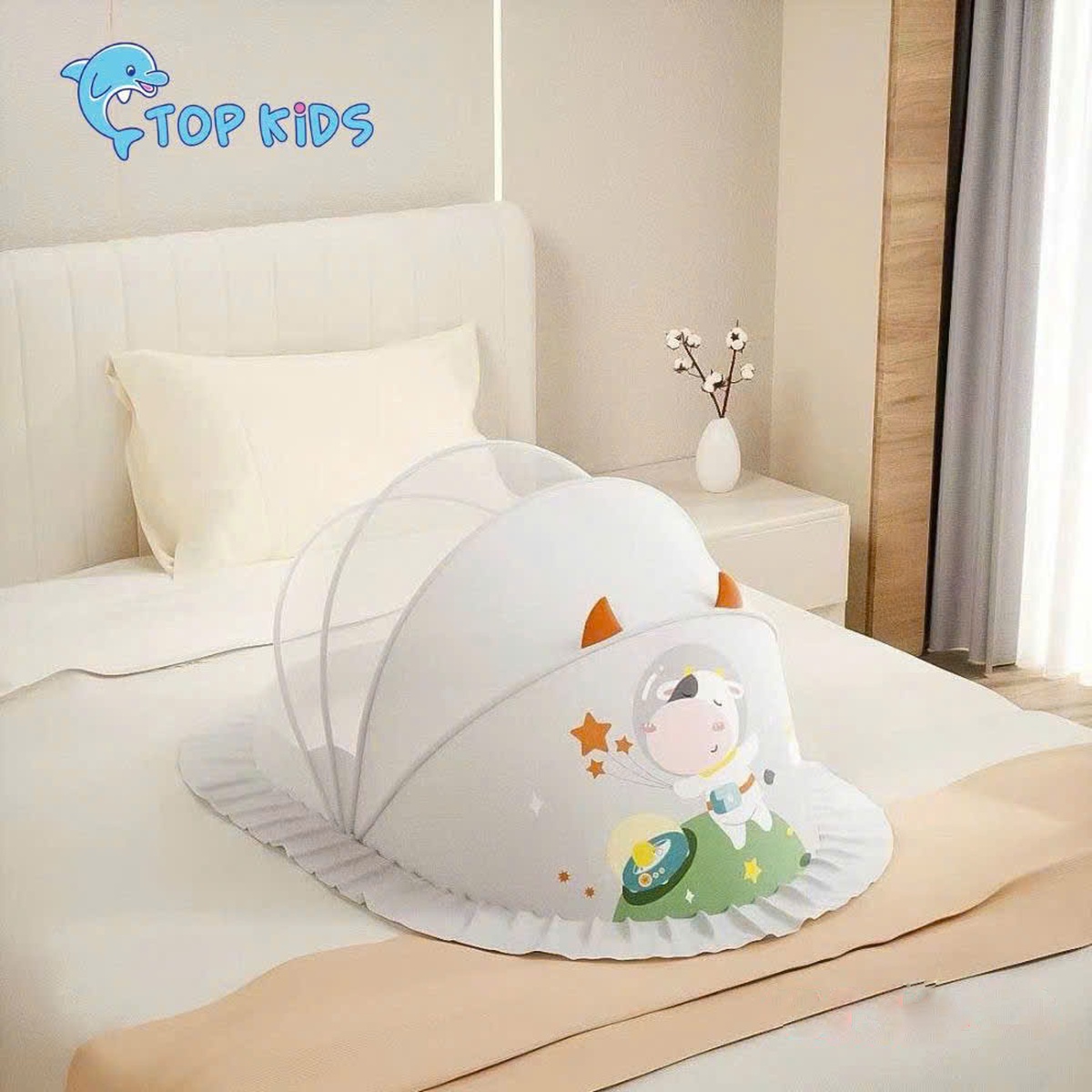 Màn chụp bé trai hình in ngộ nghĩnh AC22 (Mẫu ngẫu nhiên) - hình 7