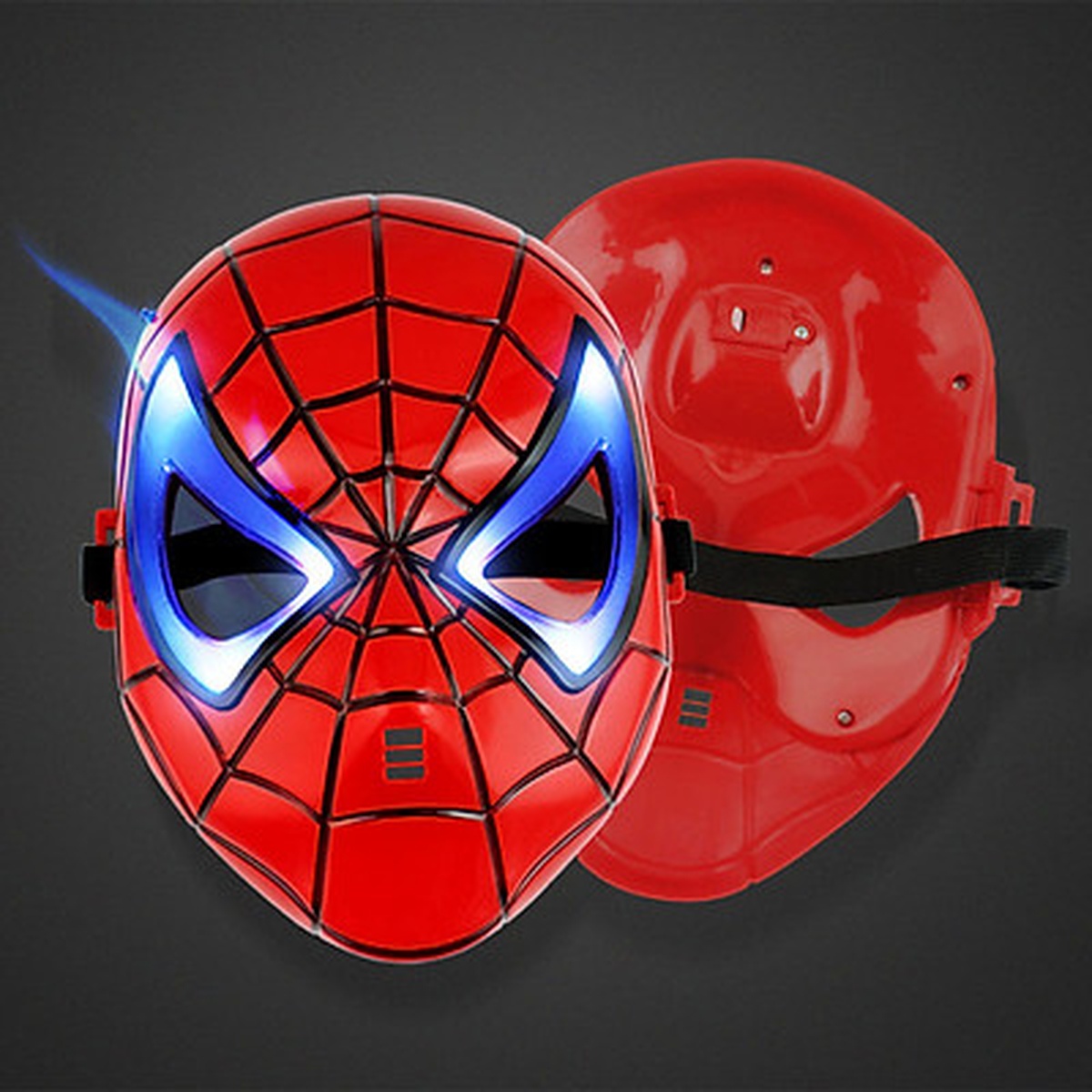 Mặt nạ người nhện Spider Man có đèn phát sáng CY.WL77902 - mặt trái