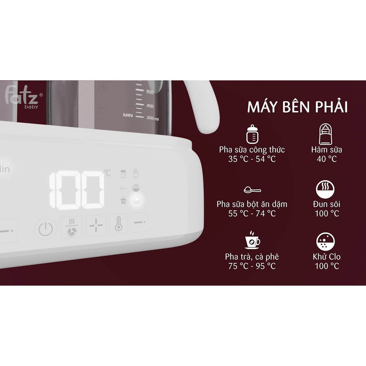 Máy đa năng điện tử FatzBaby Multimax 2 FB9013SL - hình 9