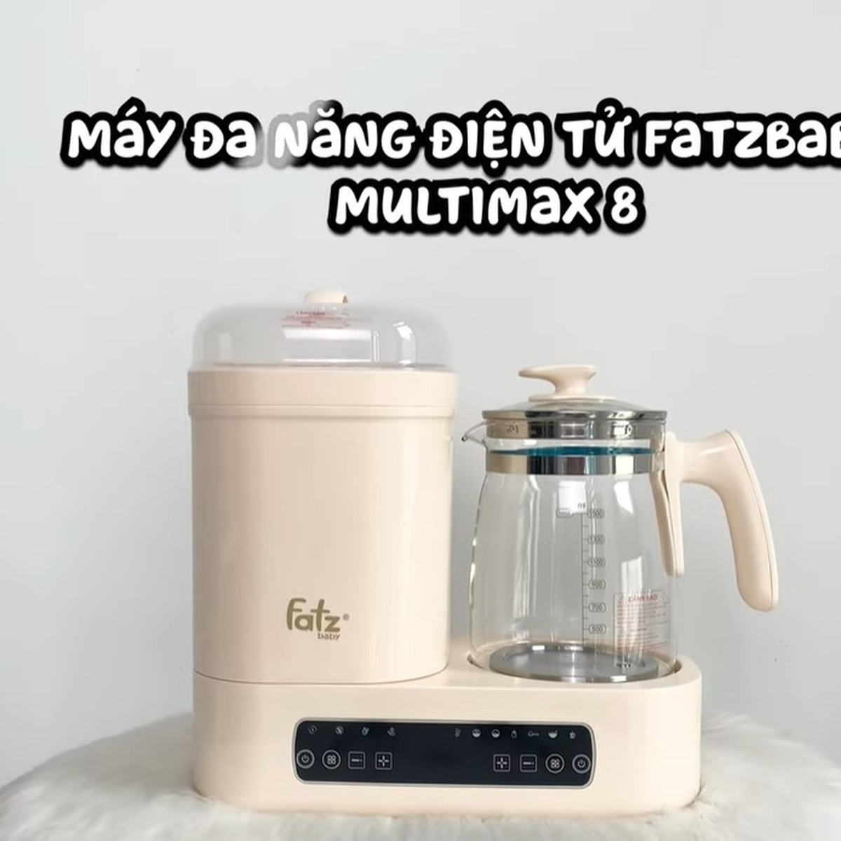 Máy đa năng điện tử Fatzbaby Multimax 8 FB9022BK - video