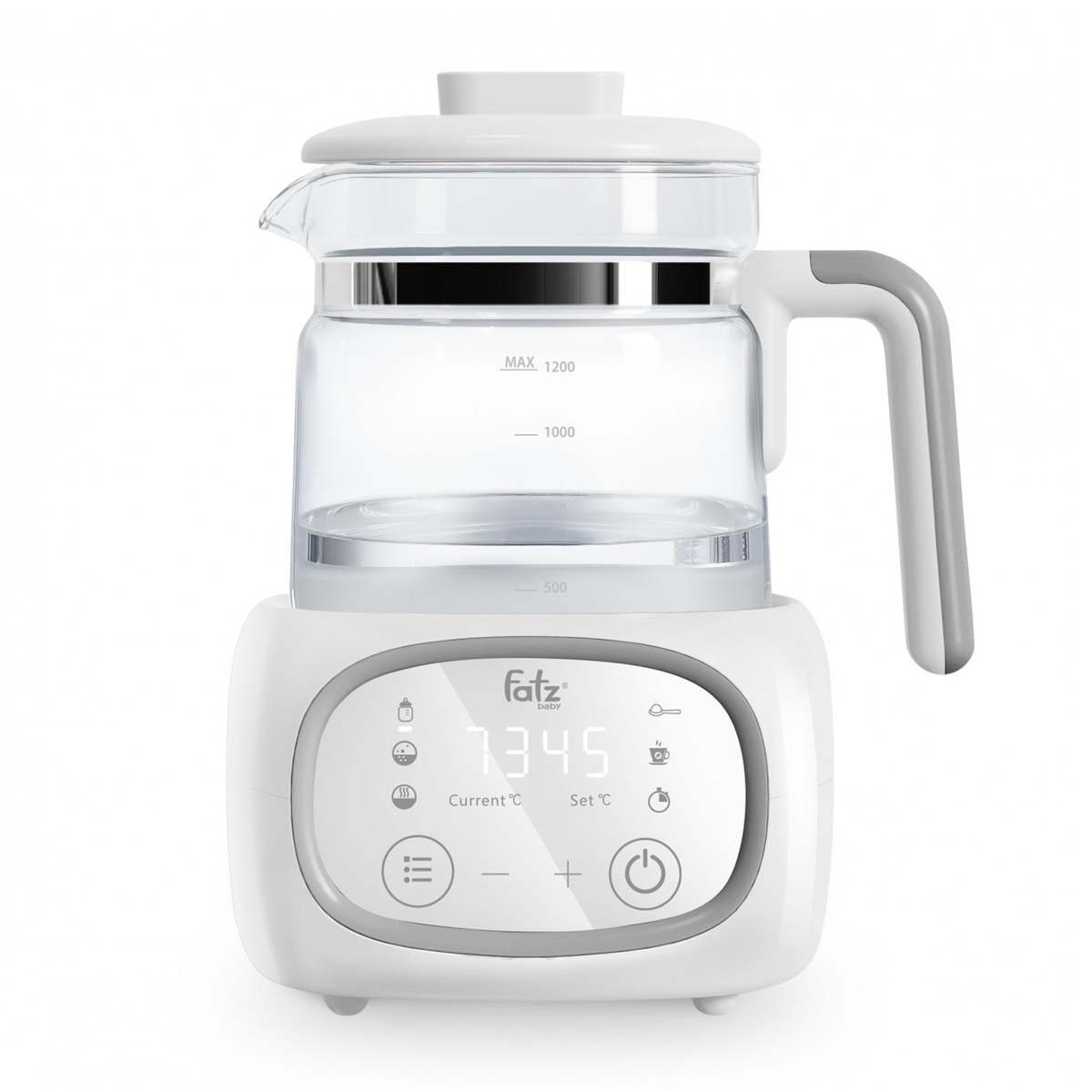 Máy đun nước và hâm nước pha sữa điện tử Fatzbaby Quick 9 FB3526TN - mặt phải