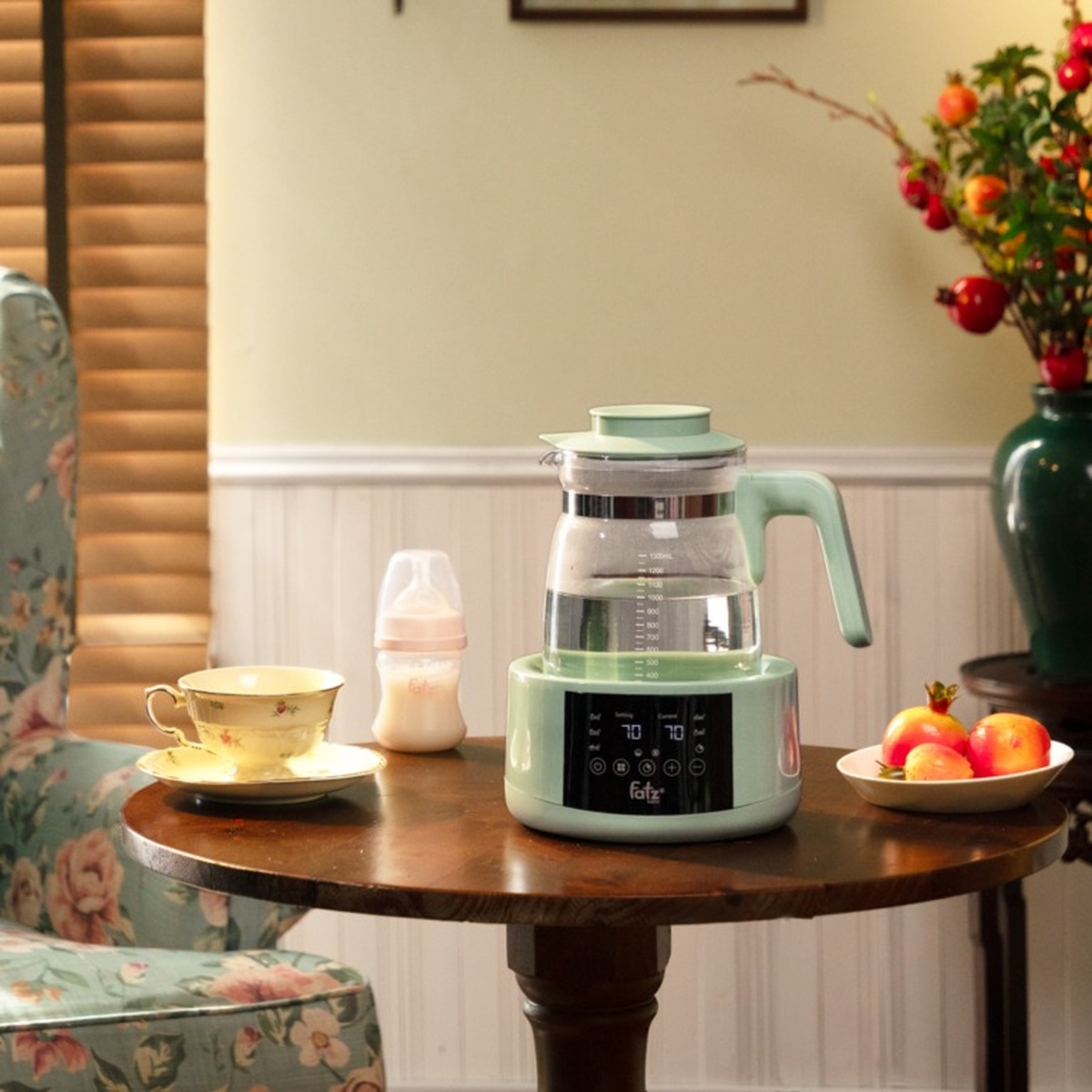 Máy đun và hâm nước Fatzbaby Quick 14 FB3101RS - mặt phải