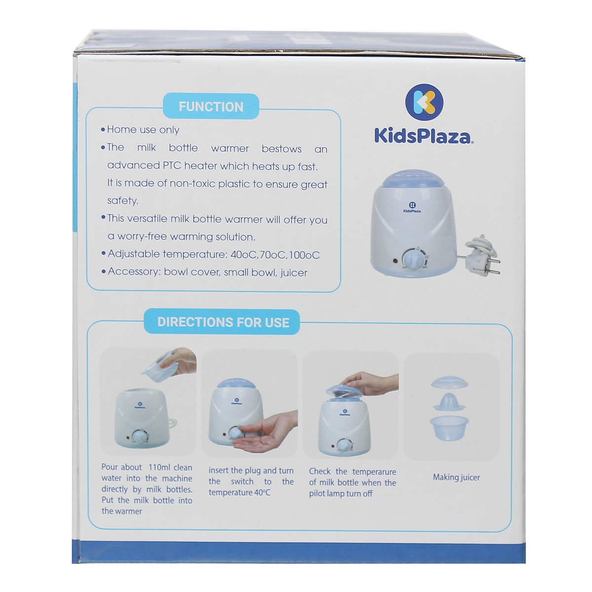 Máy hâm sữa KidsPlaza KZ100 - hình 6