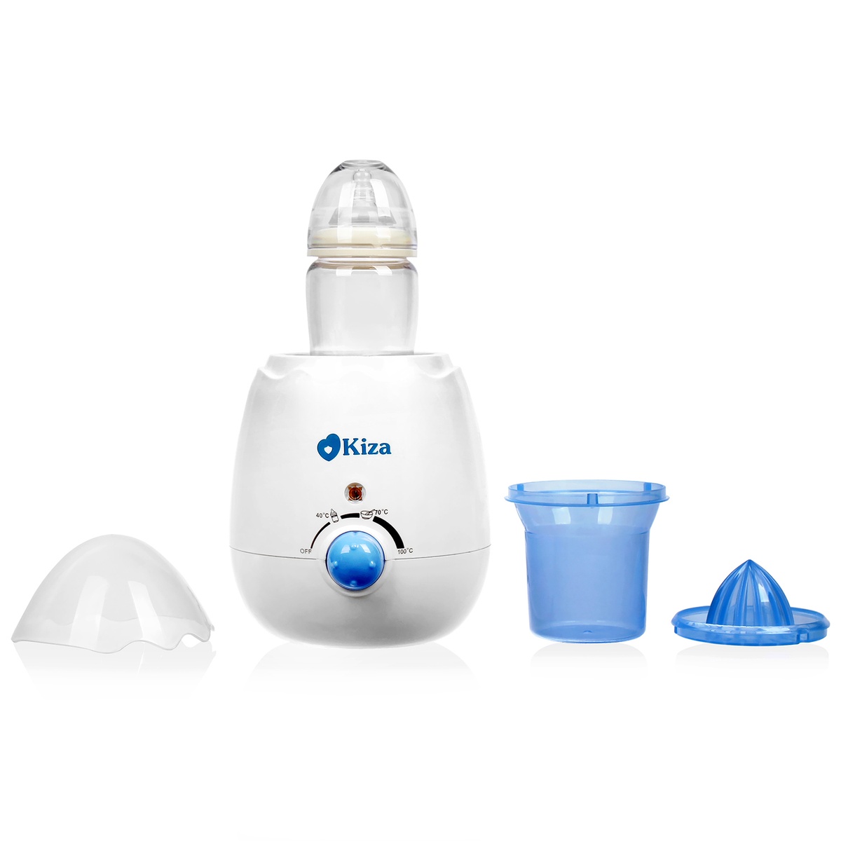 Máy hâm sữa Kiza 4 in 1 KZ212LS - góc nghiêng