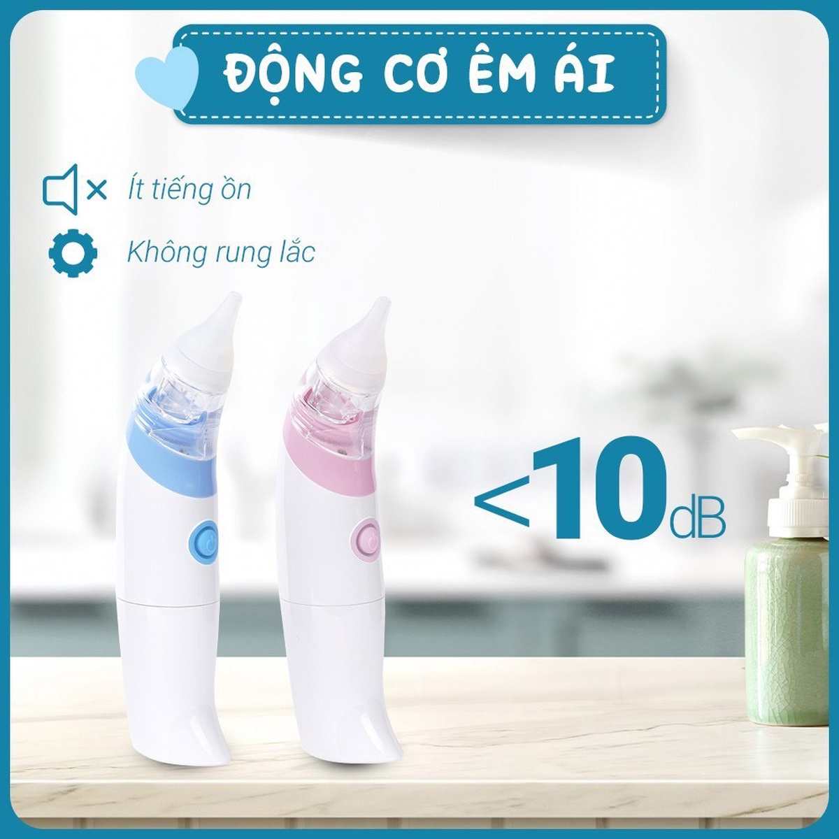 Máy hút mũi Comforbaby CF718-B - mặt sau