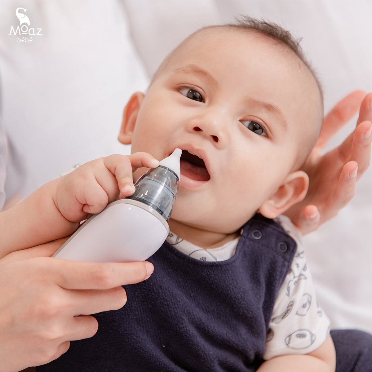 Máy hút mũi điện tử Moaz BéBé MB – 010 - mặt trái