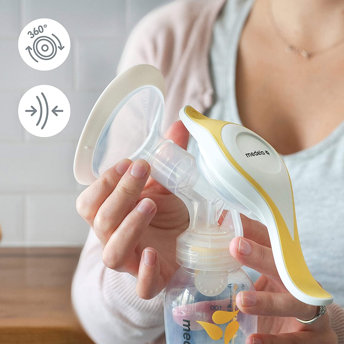Máy hút sữa bằng tay Medela Harmony Light - hình 7