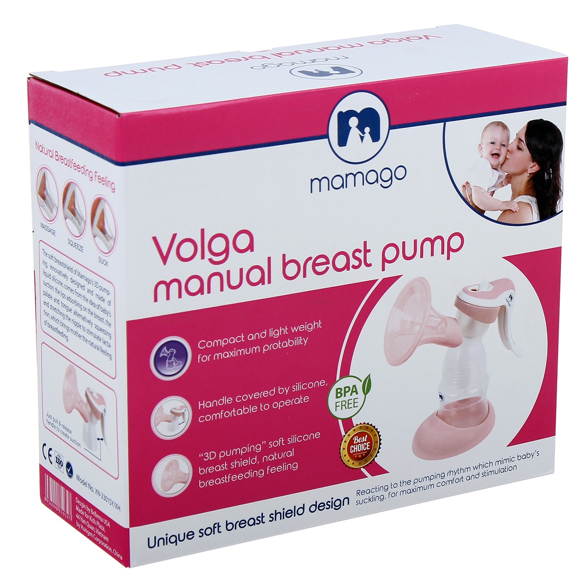 Máy hút sữa bằng tay Volga Mamago - hình 8