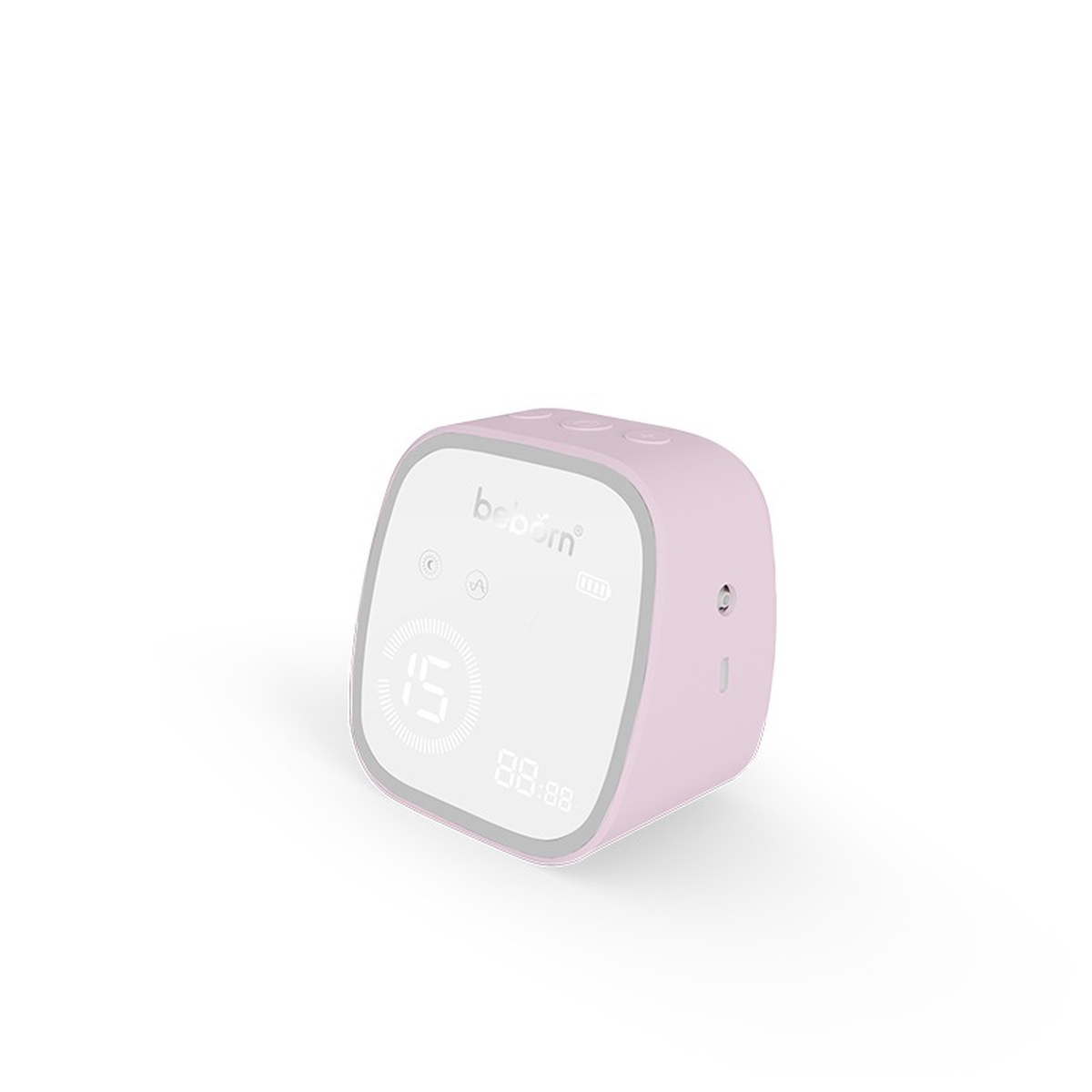 Máy hút sữa điện đôi Beborn BP02ED - góc nghiêng