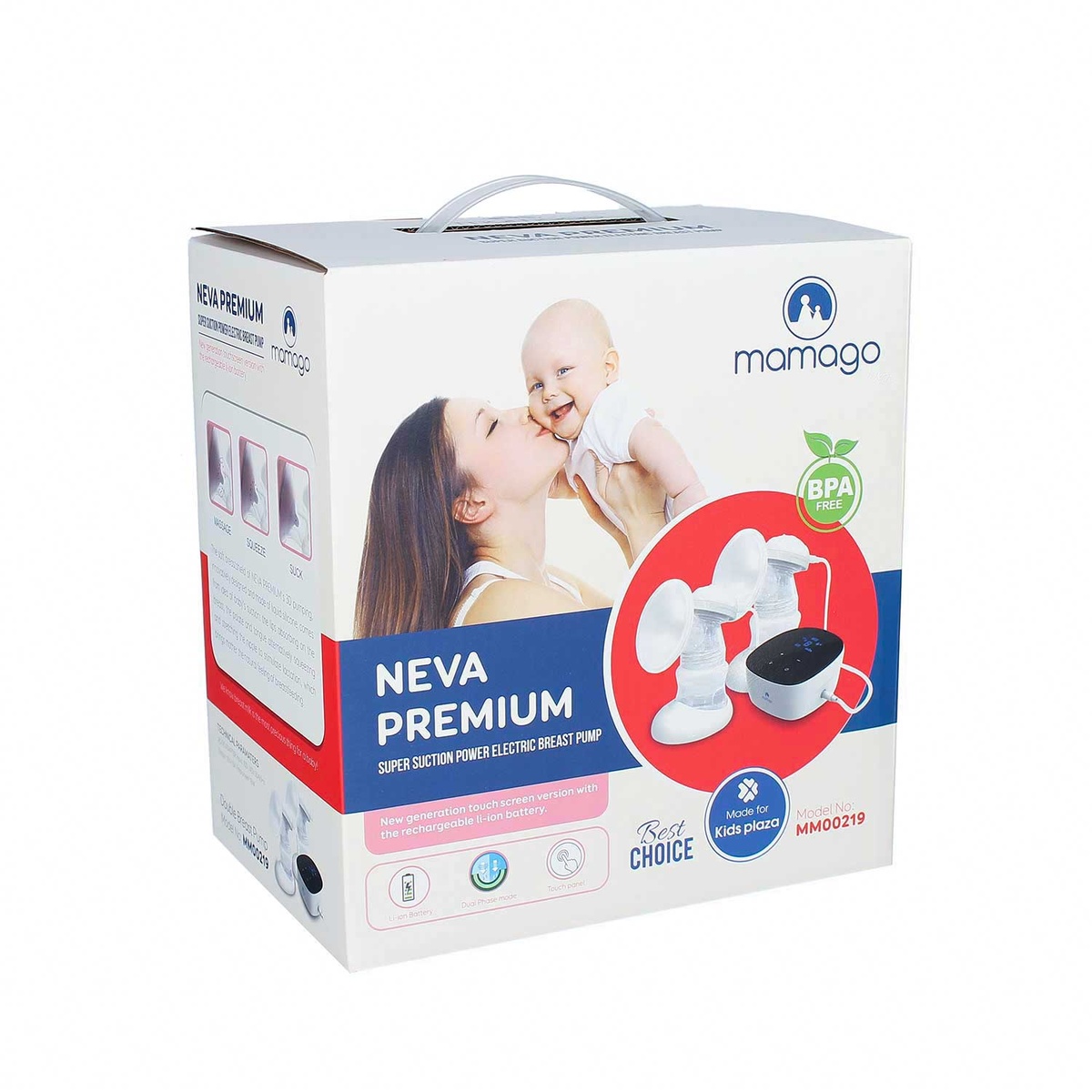 Máy hút sữa điện đôi cảm ứng Neva Premium Mamago - hình 7