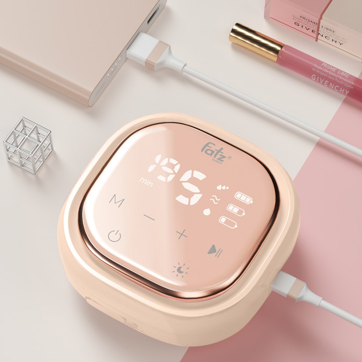 Máy hút sữa điện đôi FatzBaby Resonance 3 Plus + FB1161VN - mặt phải