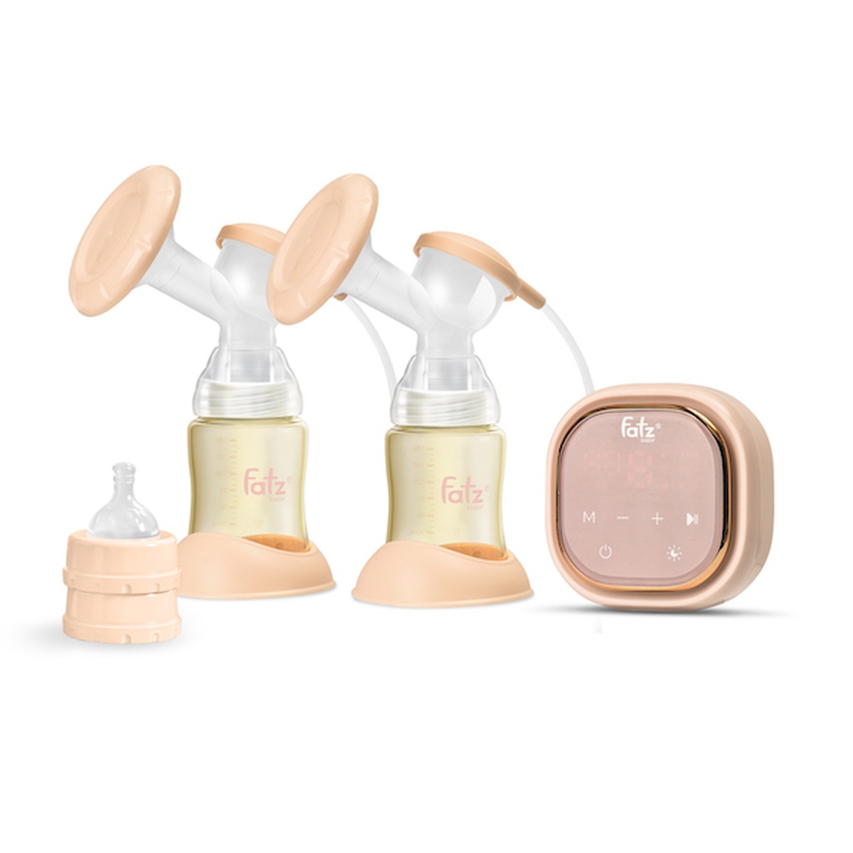 Máy hút sữa điện đôi FatzBaby Resonance 3 Plus + FB1161VN - mặt trái