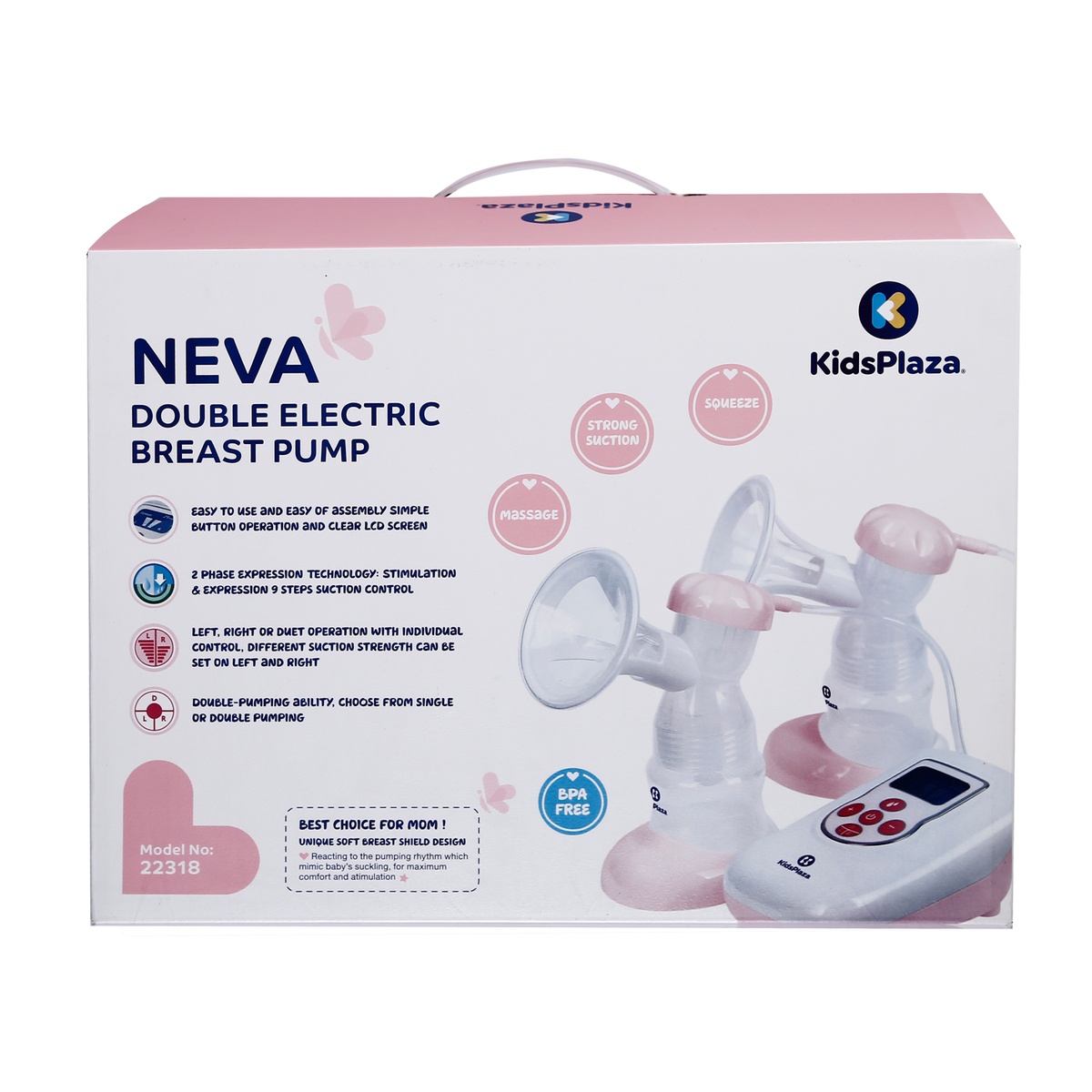 Máy hút sữa điện đôi KidsPlaza Neva - hình 10