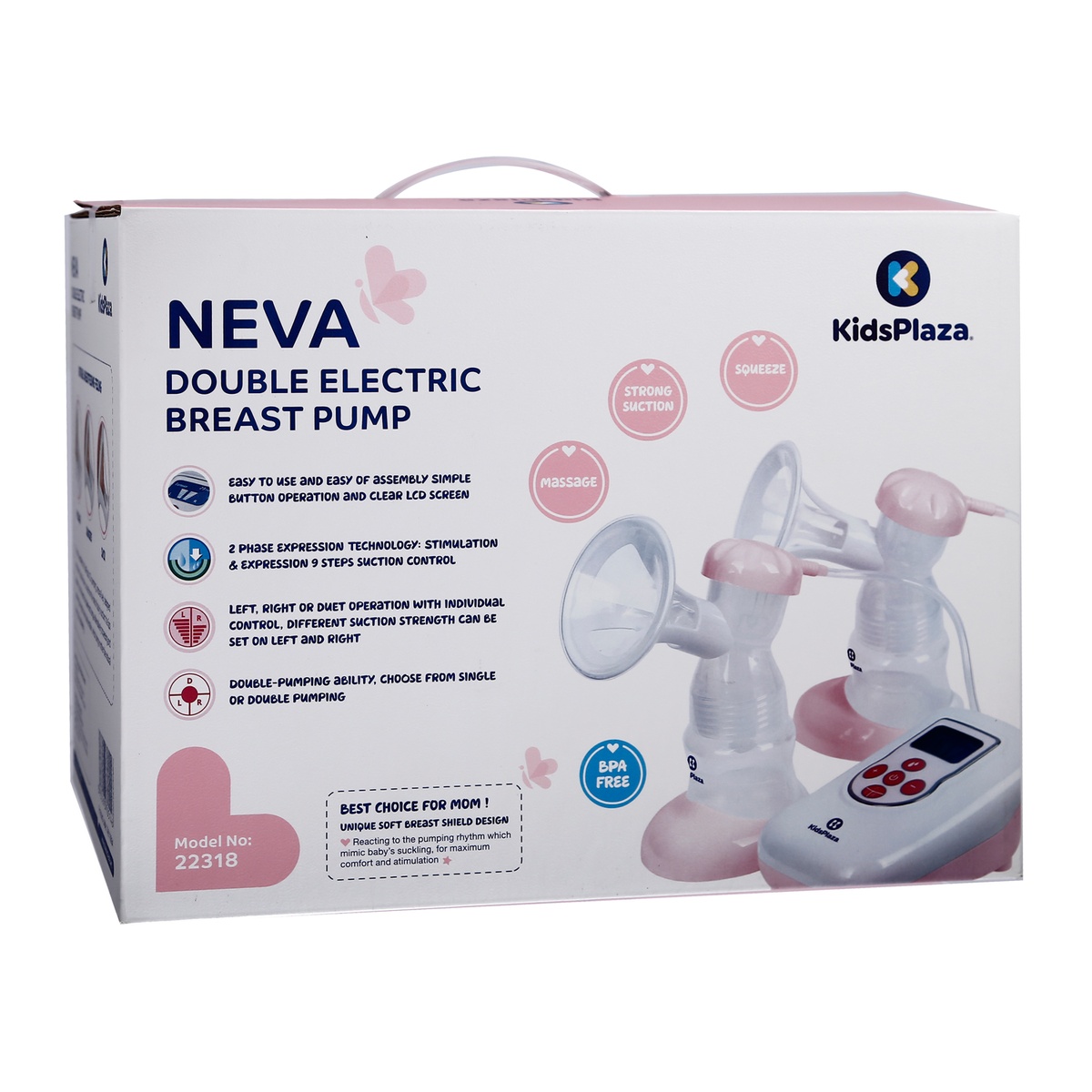 Máy hút sữa điện đôi KidsPlaza Neva - hình 11