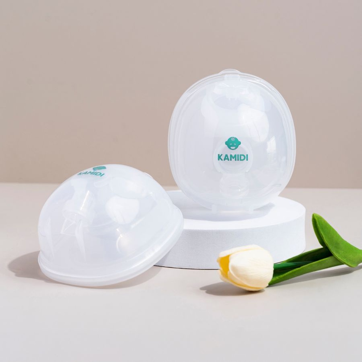 Máy hút sữa điện đôi rảnh tay Kamidi Easy 1 - mặt trái