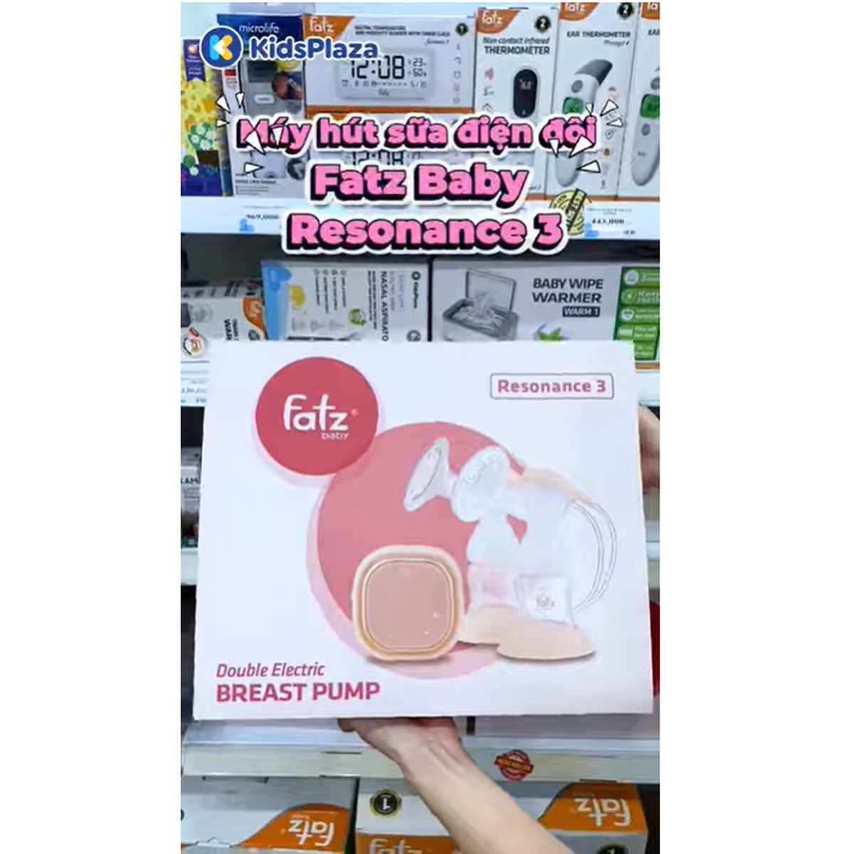Máy hút sữa điện đôi Fatz Resonance 3 FB1160VN - video