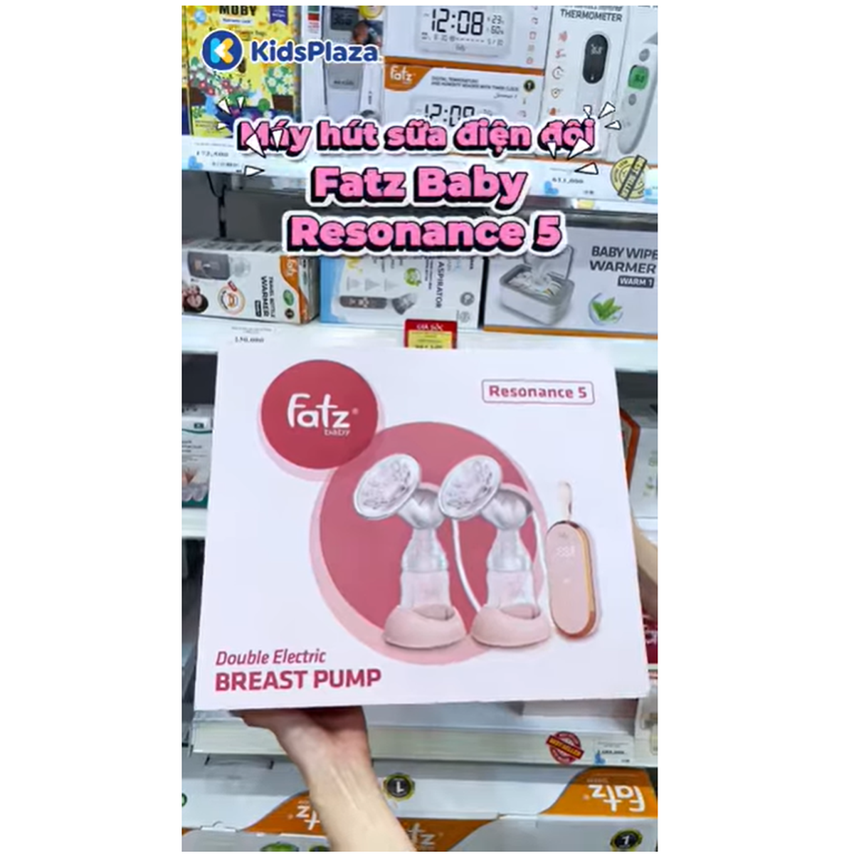Máy hút sữa điện đôi Fatz Resonance 5 FB1180VN-H - video