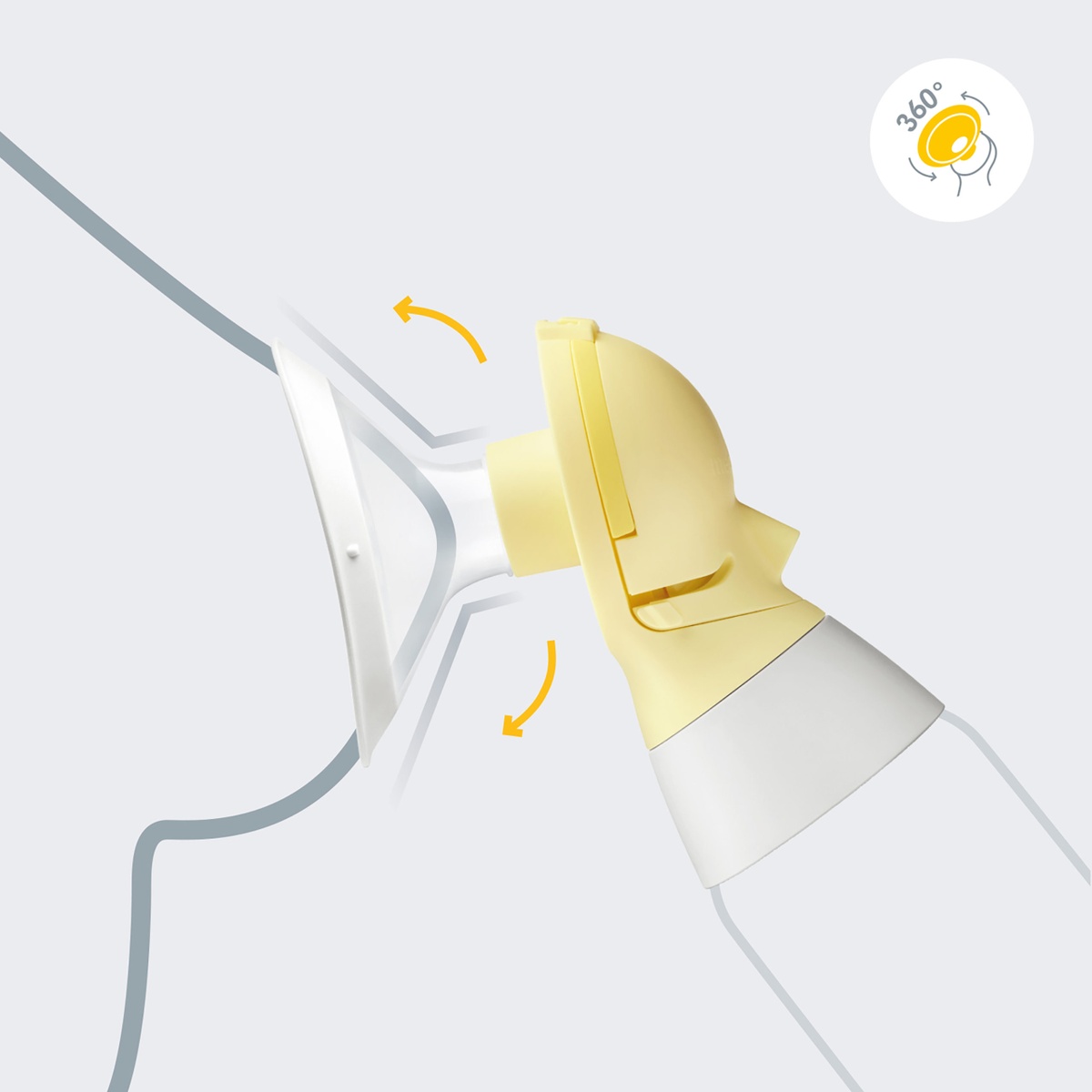 Máy hút sữa điện đôi Medela Swing Maxi Flex - mặt trái
