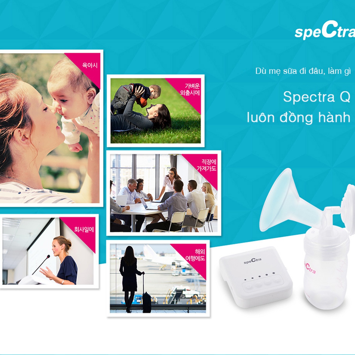 Máy hút sữa điện đơn Spectra Q - hình 10
