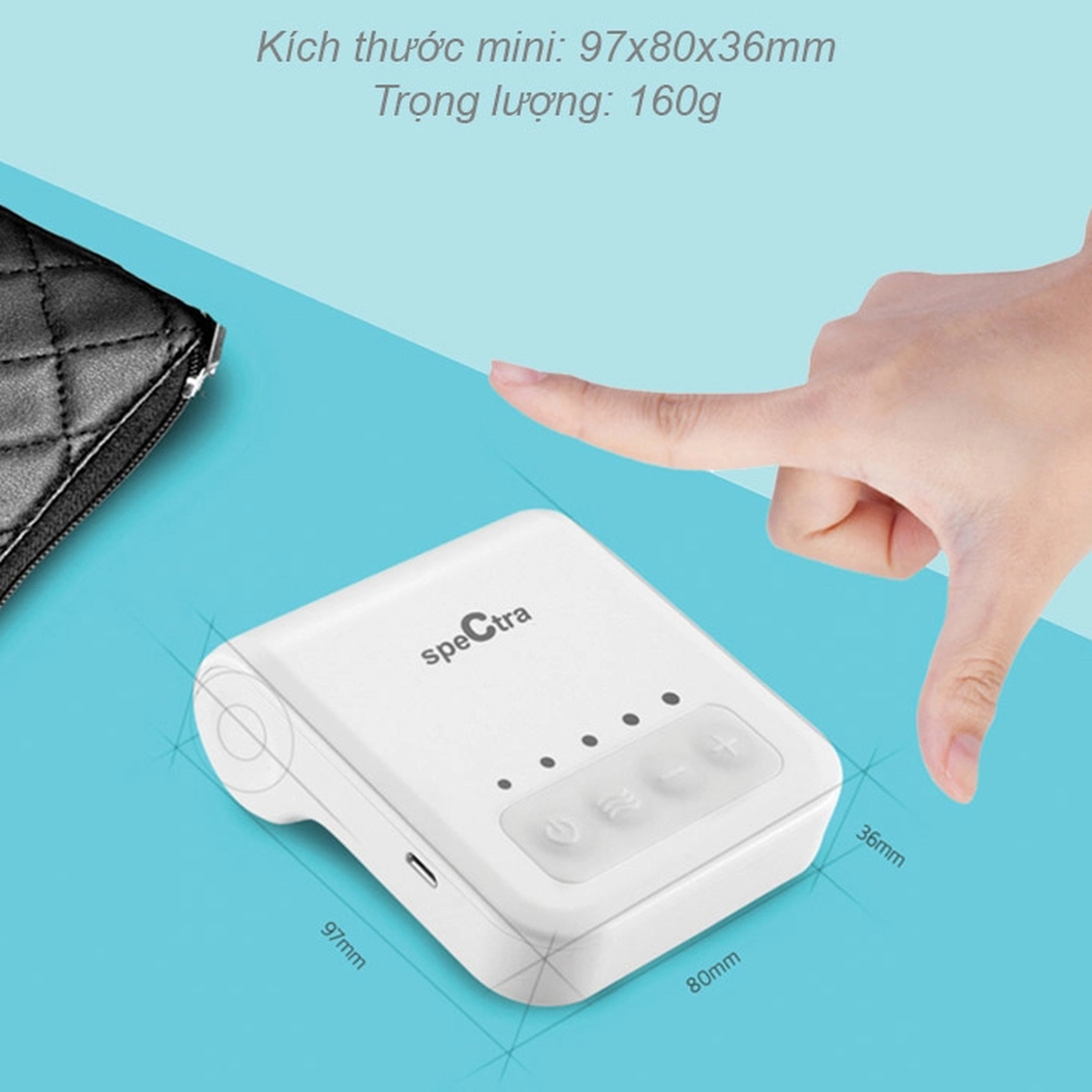 Máy hút sữa điện đơn Spectra Q - hình 8