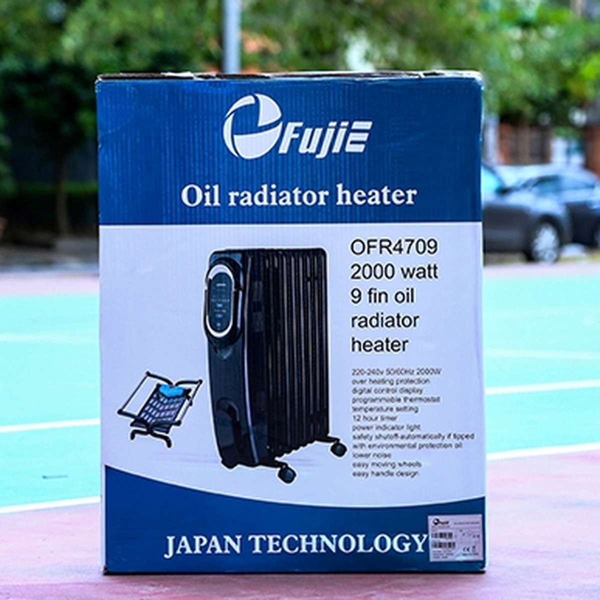 Máy sưởi dầu FujiE OFR4709 - hình 6