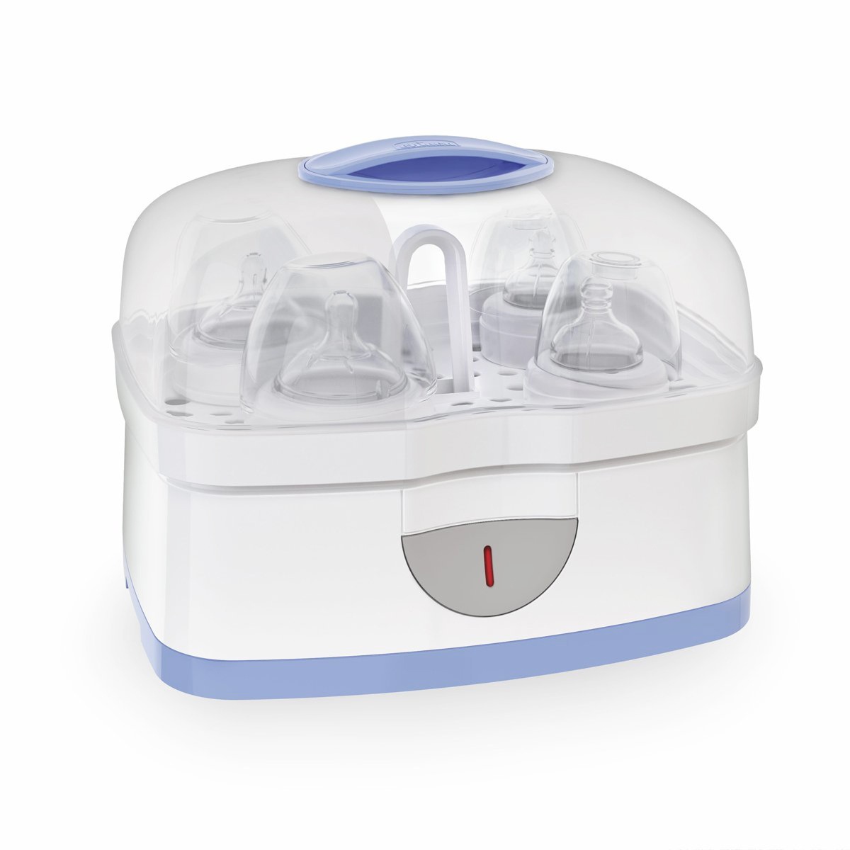 Máy tiệt trùng bình sữa Chicco - mặt trái