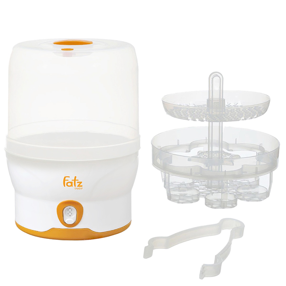 Máy tiệt trùng bình sữa 6 bình Fatzbaby FB4028SL - mặt trái