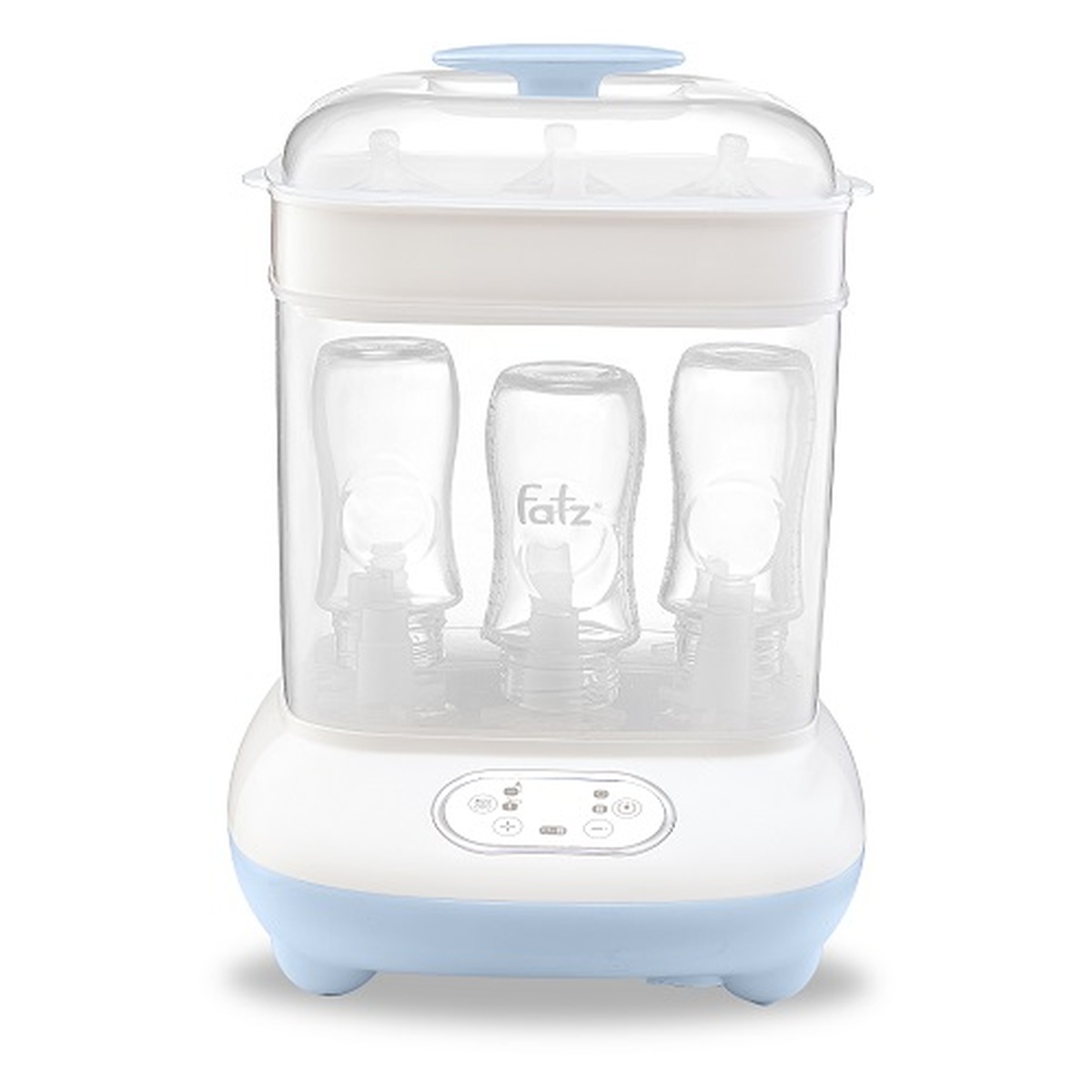 Máy tiệt trùng Fatzbaby sấy khô và hâm sữa điện tử 4in1 - mặt trái