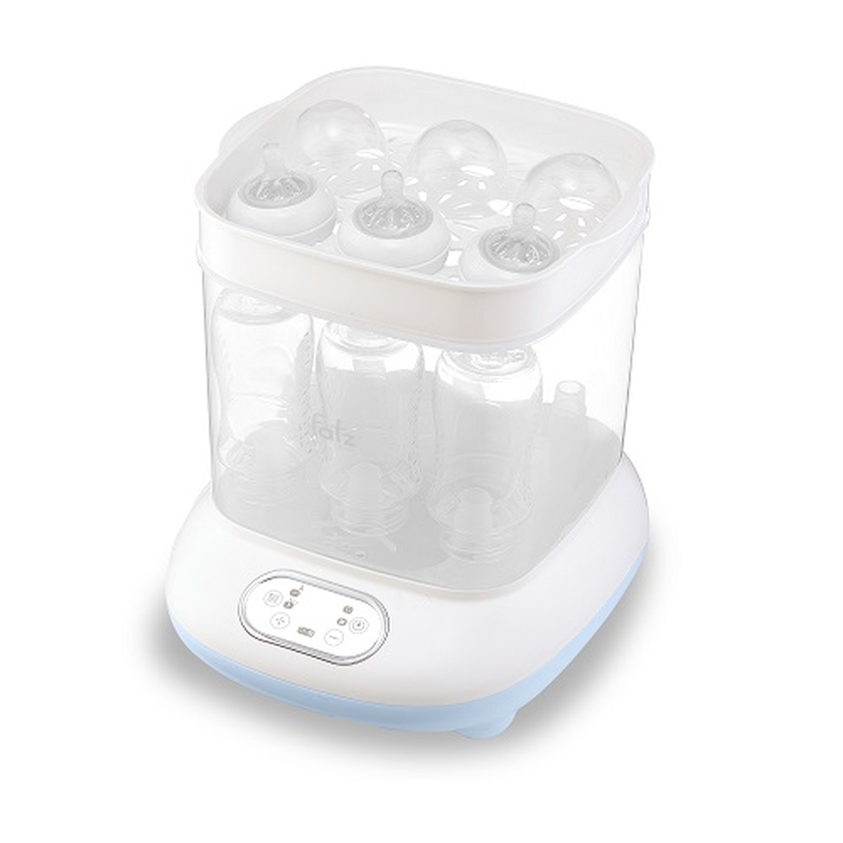 Máy tiệt trùng Fatzbaby sấy khô và hâm sữa điện tử 4in1 - mặt phải