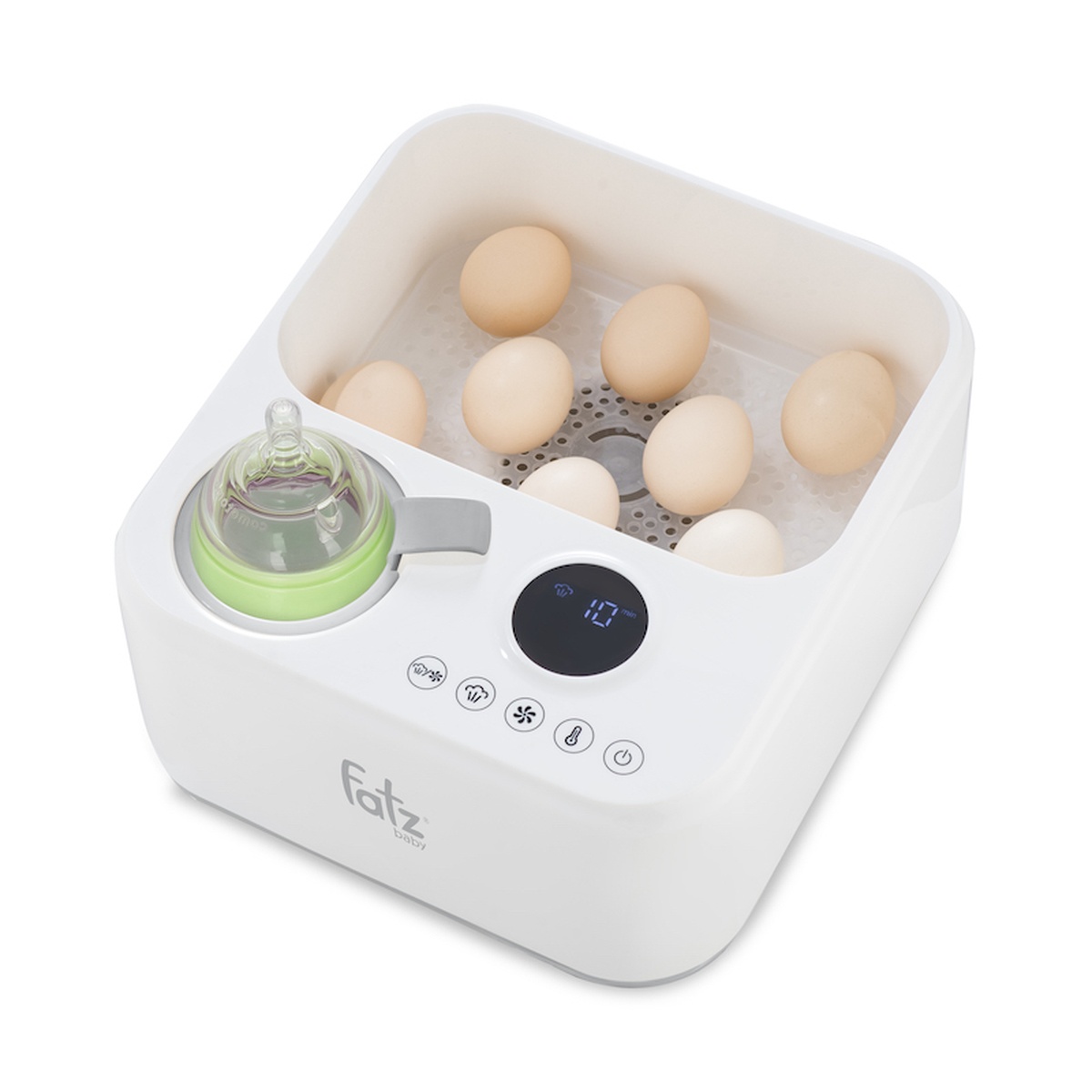 Máy tiệt trùng sấy khô hâm sữa điện tử Fatzbaby FB4320SJ - mặt sau