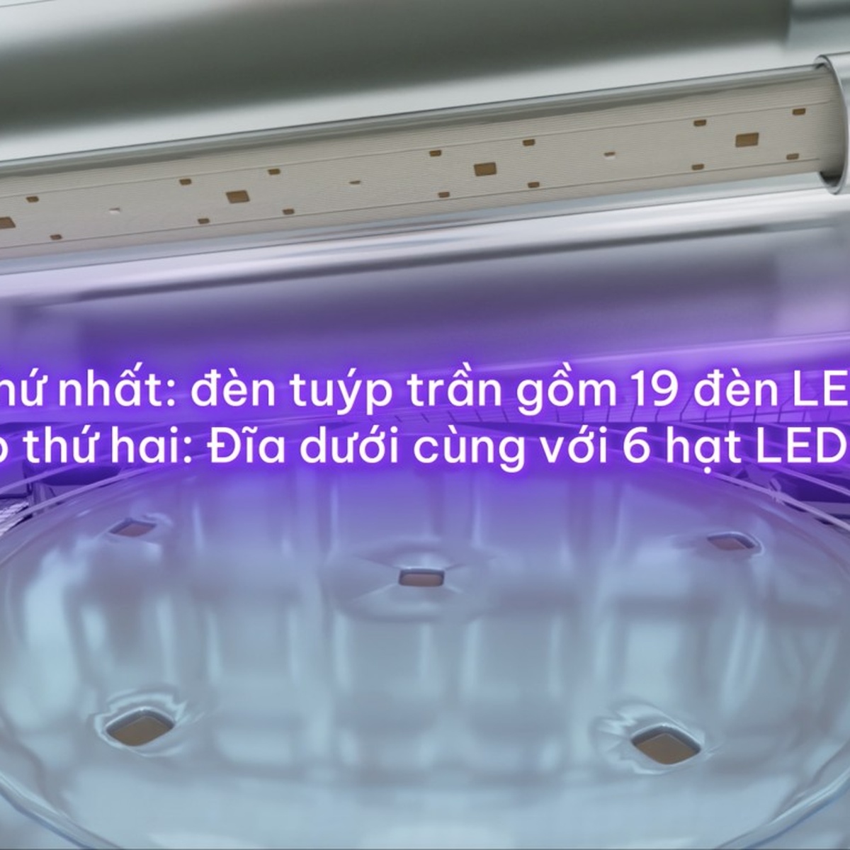 Máy tiệt trùng sấy khô UVC – LED Fatzbaby – 19L – KING 2 – FB4799BT - mặt sau