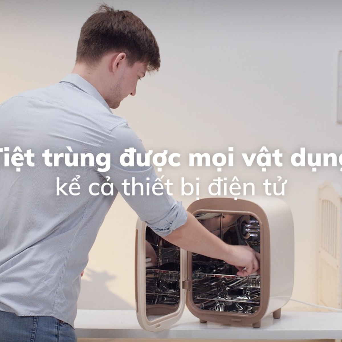 Máy tiệt trùng sấy khô Fatz UV FB4710TN - Thunder 5 - 16L - mặt sau