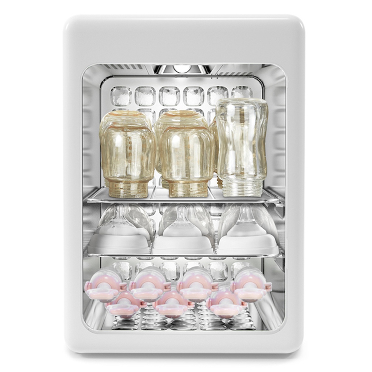 Máy tiệt trùng sấy khô UVC Led - FatzBaby King 3 FB4733BT - mặt trái