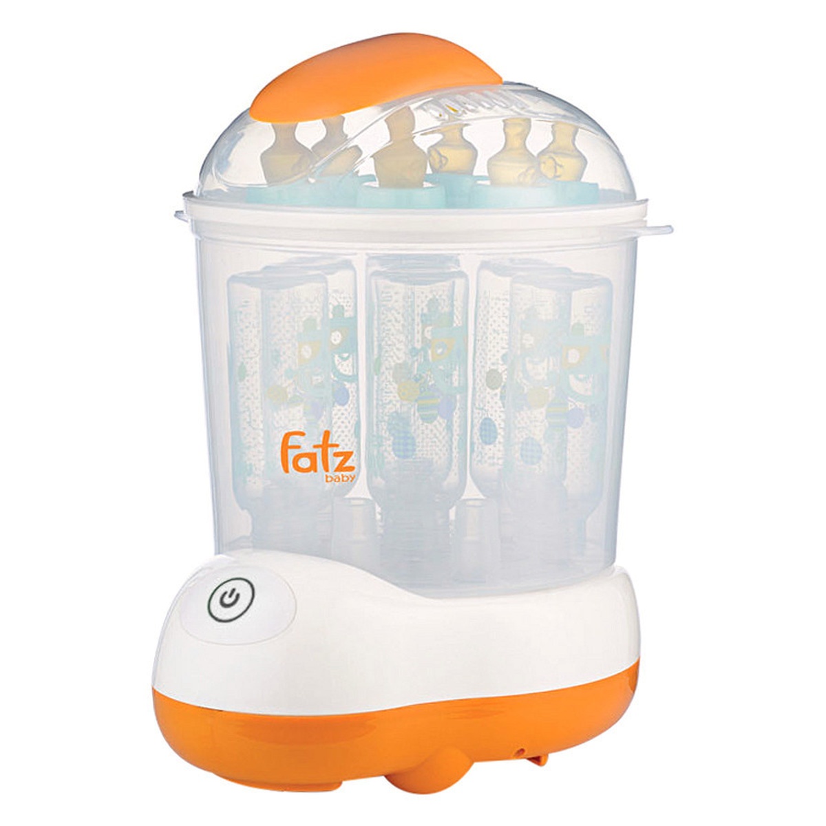 Máy tiệt trùng và sấy khô bình sữa Fatzbaby FB4906SL Hàn Quốc - mặt trái