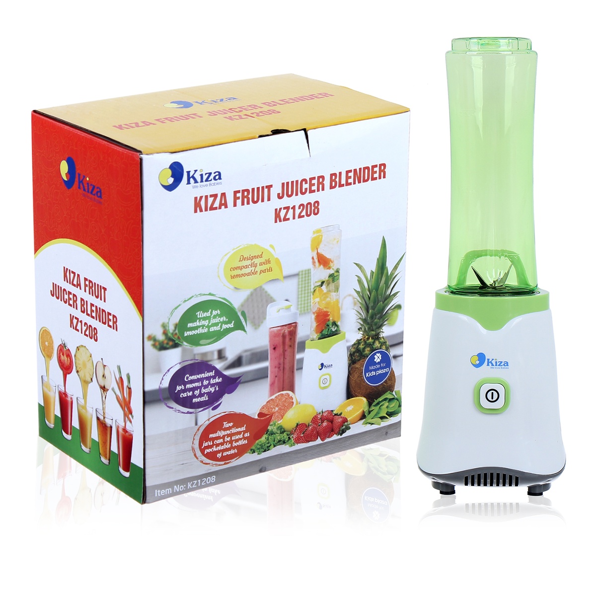 Máy xay Kiza Fruit Juicer Blender KZ1208 - mặt phải