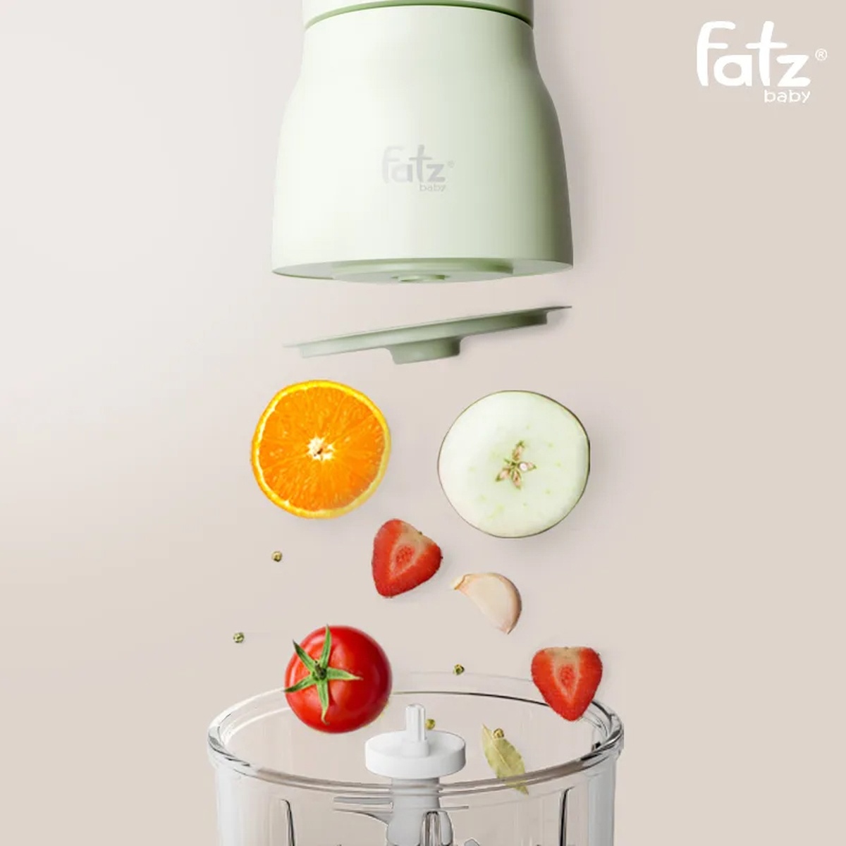 Máy xay thức ăn dặm đa năng FatzBaby FB5001MB 0.3 lít - mặt phải
