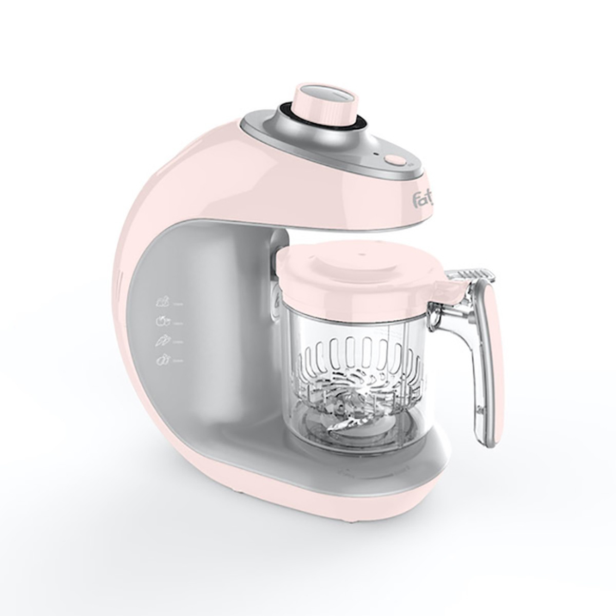 Máy xay và hấp thức ăn điện tử có hẹn giờ FatzBaby FB9618MX - mặt trái