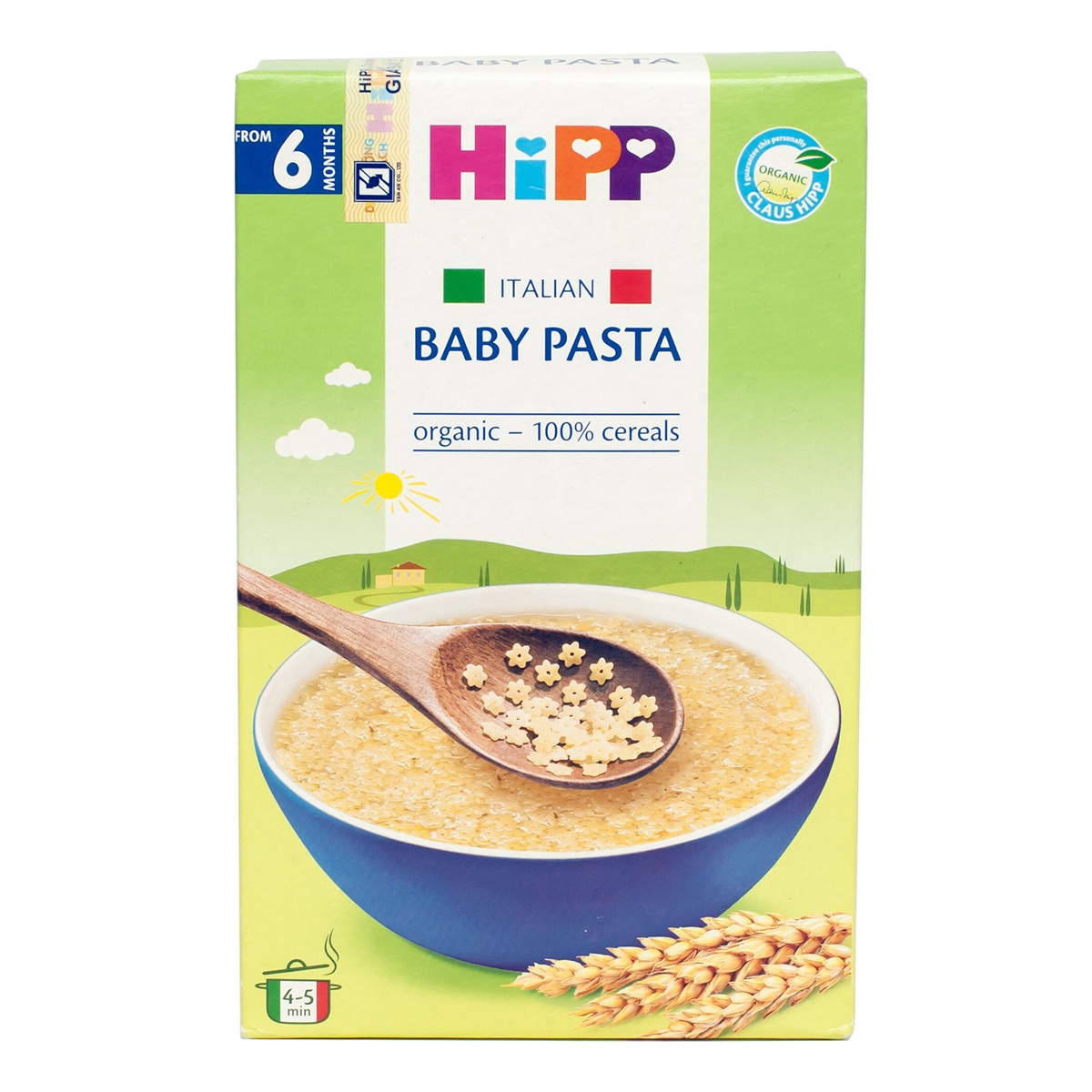 Mì Pasta Ý Baby HiPP dành cho bé (6M+) - mặt phải