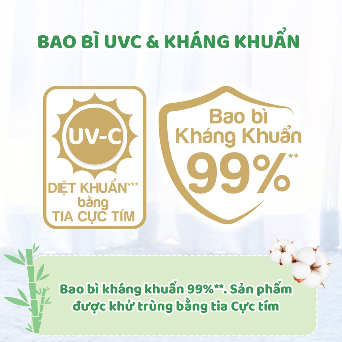 Miếng lót Molfix newborn 2 (60+6) cho bé trên 1 tháng tuổi - mặt phải