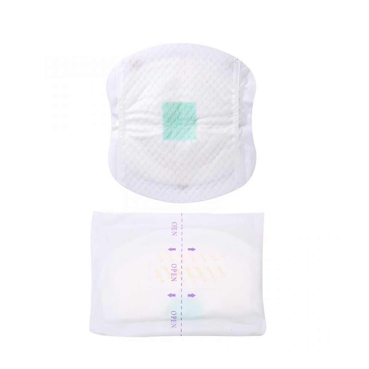 Miếng lót thấm sữa V-Coool 100pcs - mặt phải
