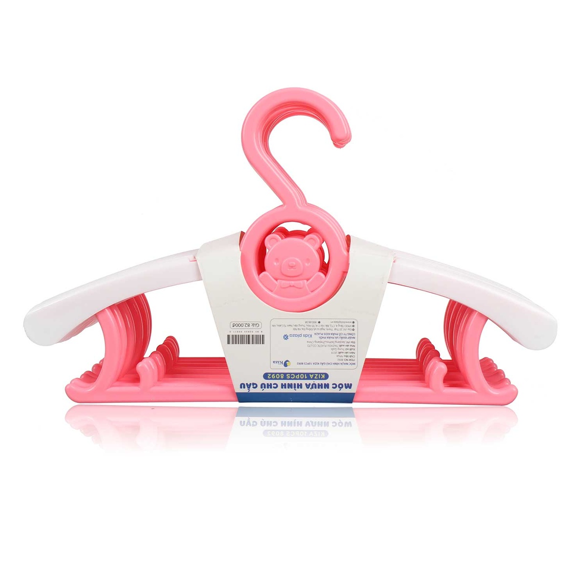 Móc nhựa Kiza hình chú gấu 10pcs 8092 - góc nghiêng