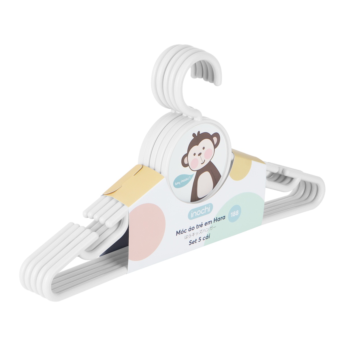 Móc quần áo trẻ em Hara 188 (Màu ngẫu nhiên) - hình 9