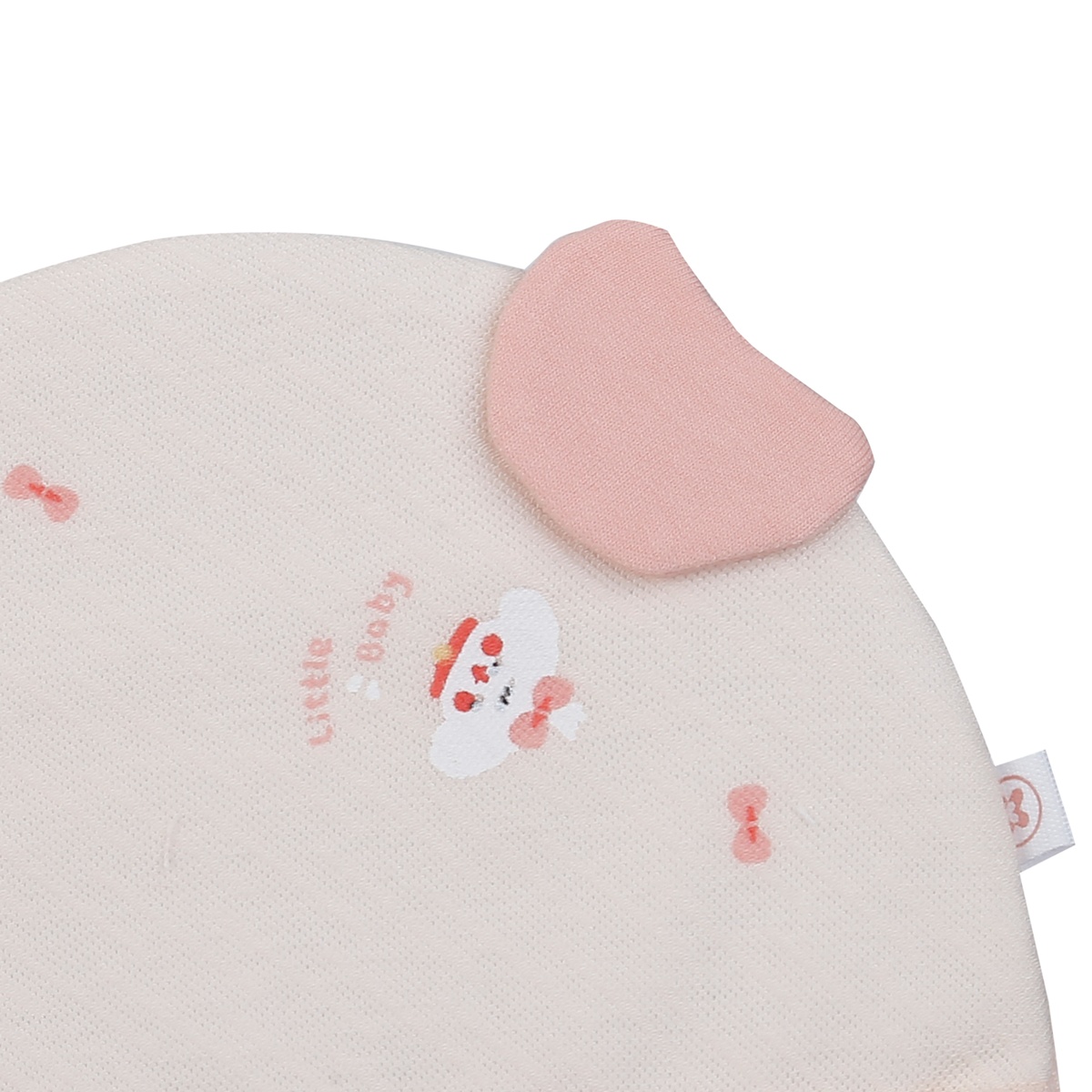 Mũ KidsPlaza in gấu HN24T (Hồng) - mặt trái