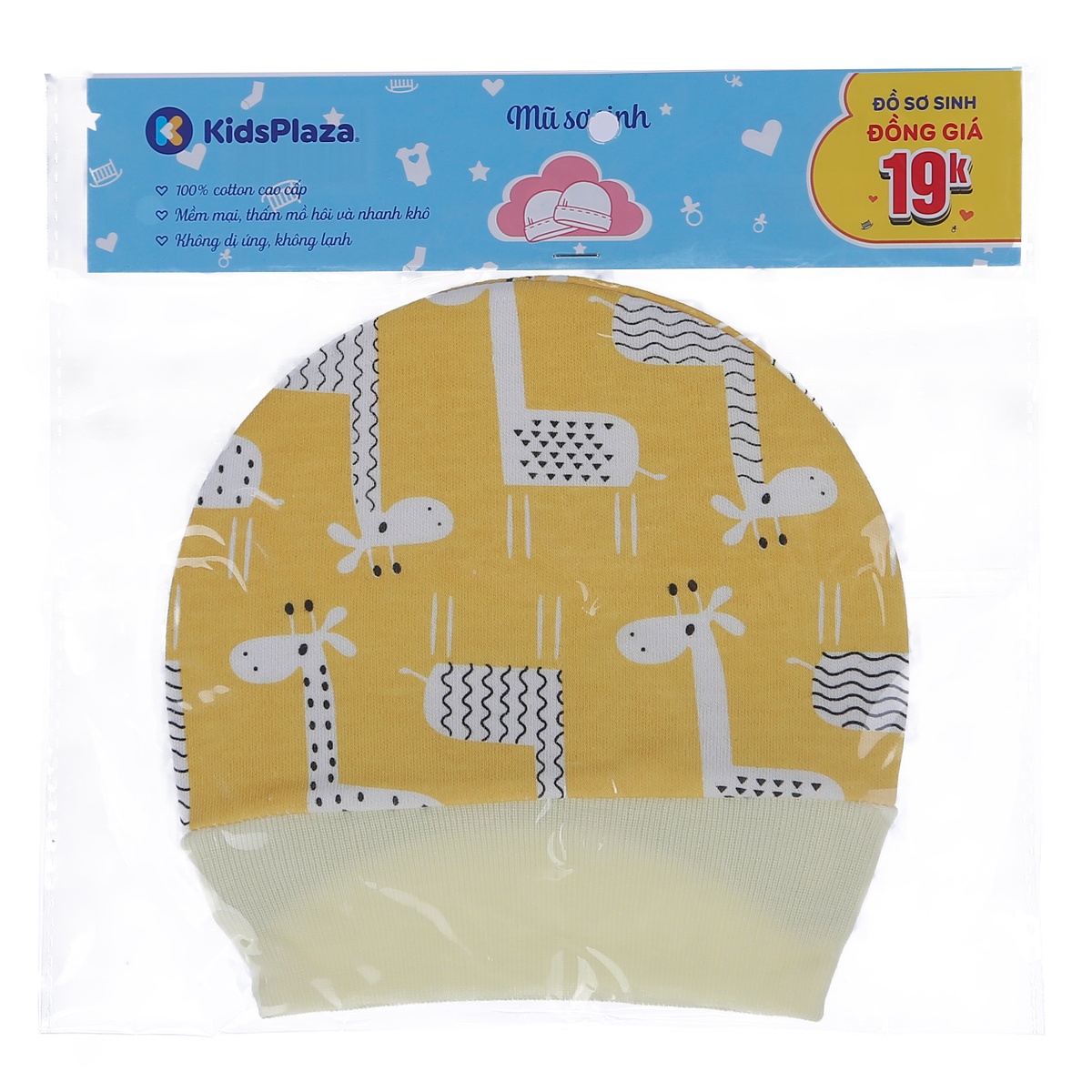 Mũ sơ sinh cho bé KidsPlaza (Mẫu ngẫu nhiên) - hình 11