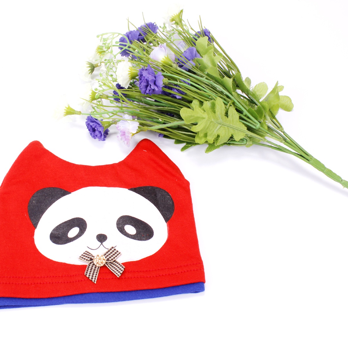 Mũ sơ sinh hình gấu Panda - mặt phải