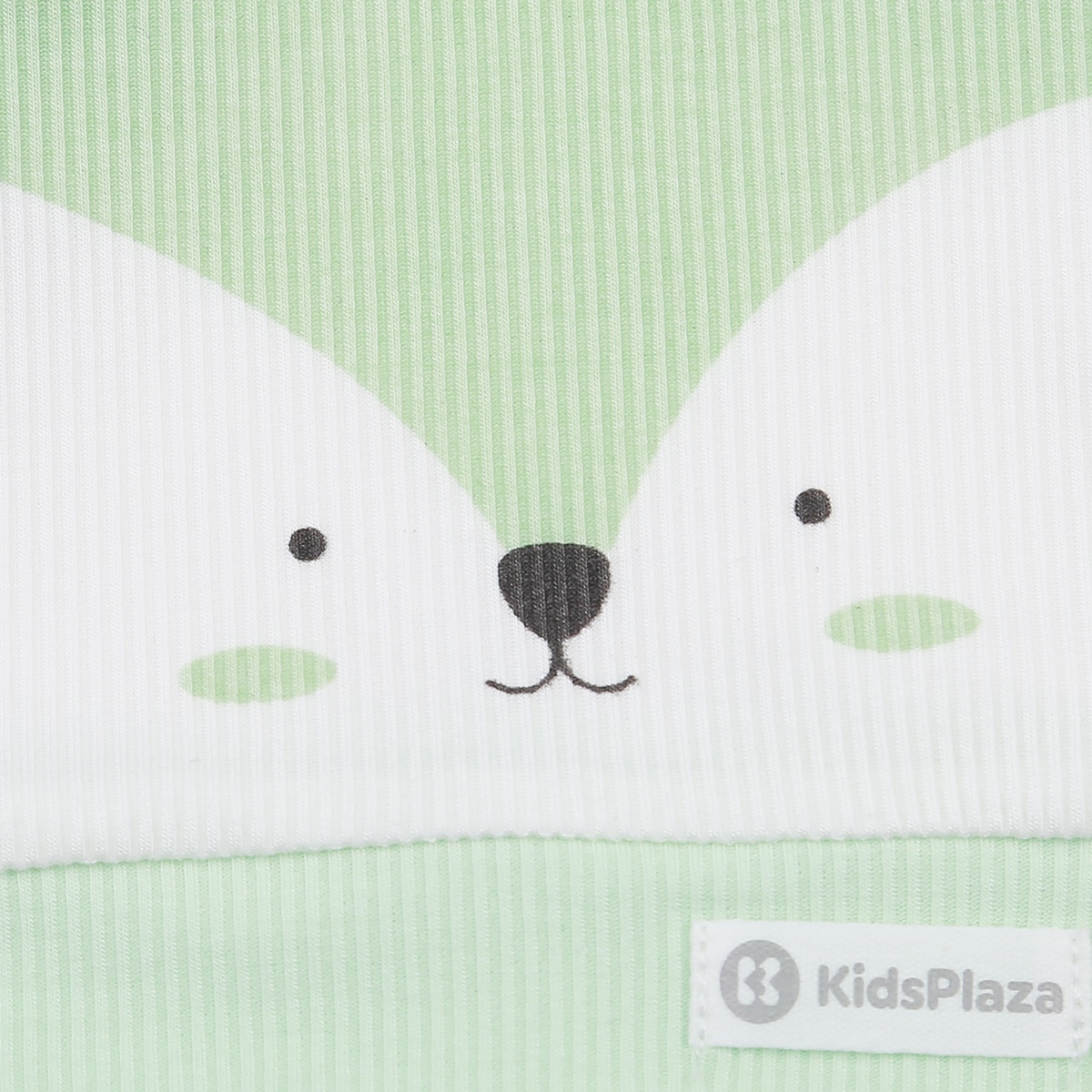Mũ sơ sinh KidsPlaza fresh air ND23H (Xanh) - mặt phải