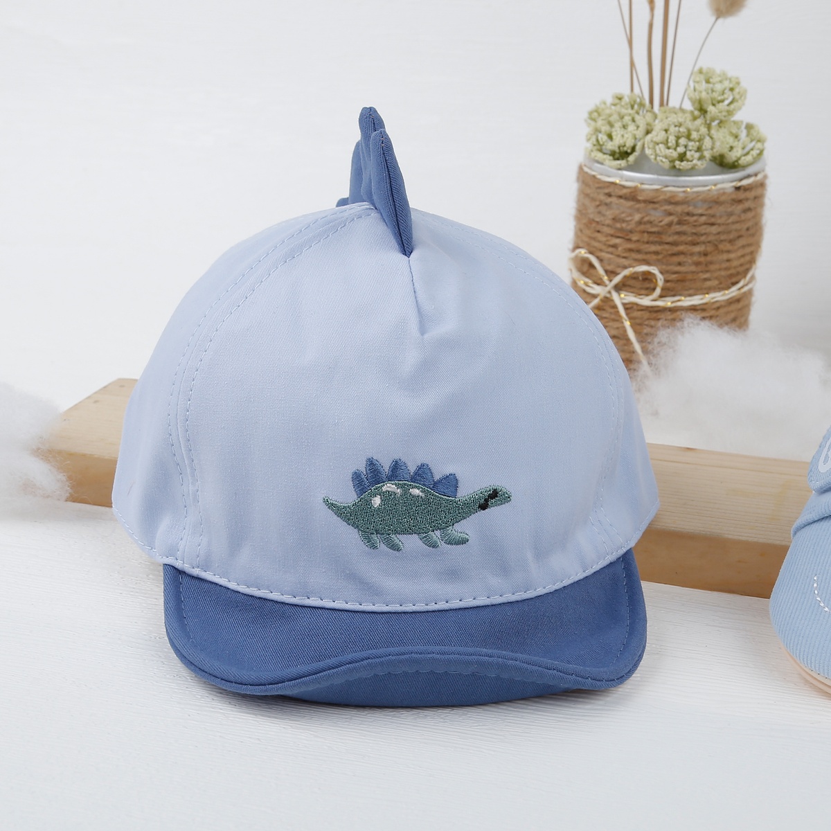 Mũ thời trang bé trai KidsPlaza lưỡi trai hình khủng long 23K-H06 XB s48