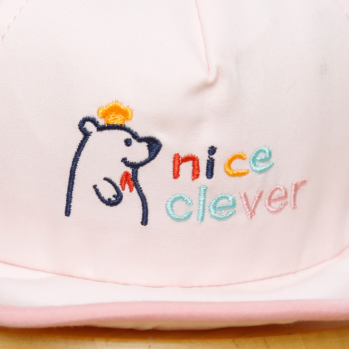 Mũ lưỡi trai KidsPlaza nice clever 25K-H06 Size 46 (Hồng)  - mặt phải